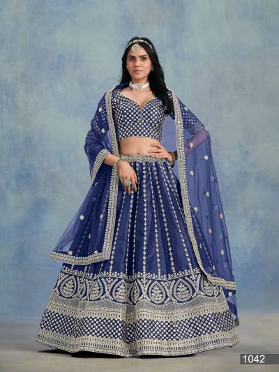 AYANA BY MEHVISH DESIGNER ART SILK LEHENGA CHOLI WHOLESALER IN INDIA